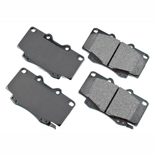 Akebono Proact Ultra Premium Ceramic Pads, Akebono Act799 Proact ACT799 - main